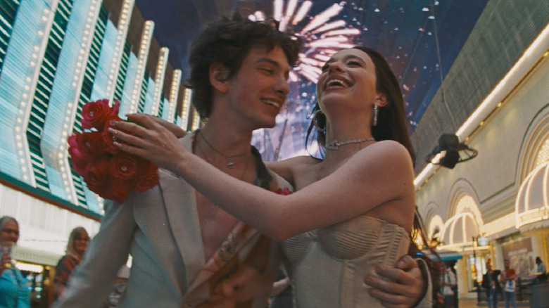 Vanya and Anora celebrating in Vegas in "Anora" (2024)