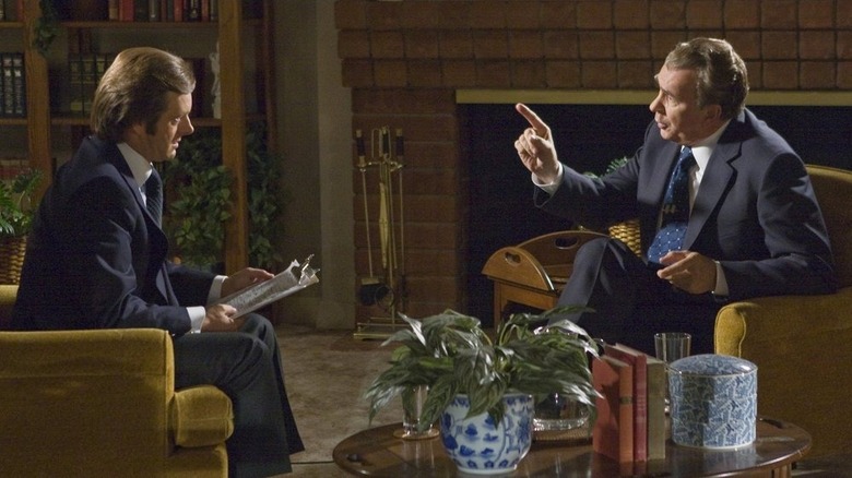 David Frost interviews Richard Nixon