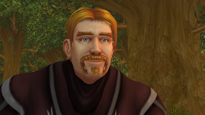 Ibelin smiling in "World of Warcraft" in "The Remarkable Life of Ibelin" (2024)