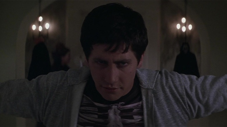 Donnie Darko outstretches his arms