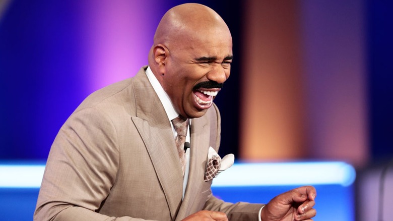 Steve Harvey laughing