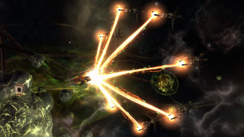 Species 8472 ships combine energy beams