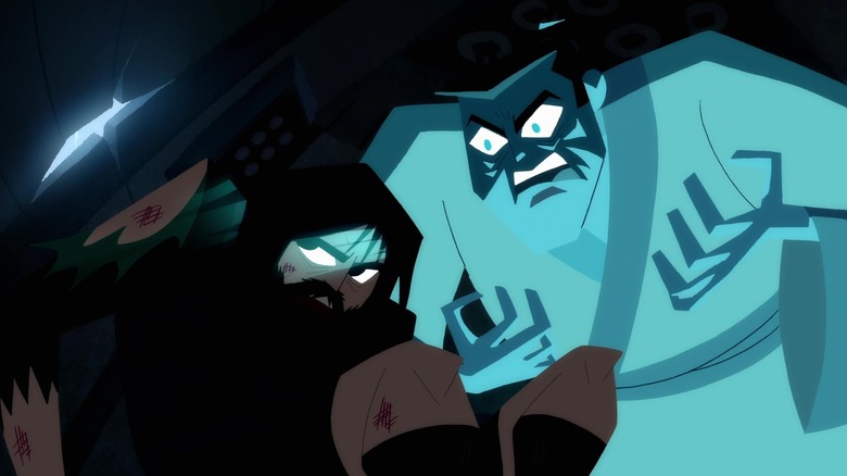 Samurai Jack imagines his younger self screaming at him