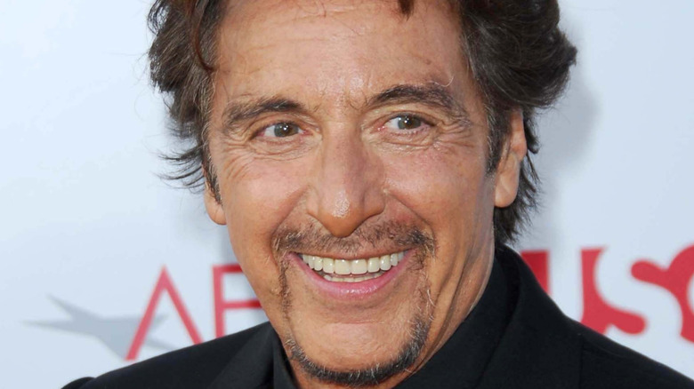 Al Pacino smiling