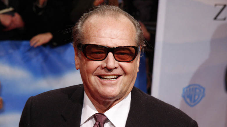 Jack Nicholson wearing sunglasses