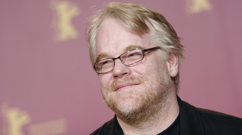 Philip Seymour Hoffman smiling