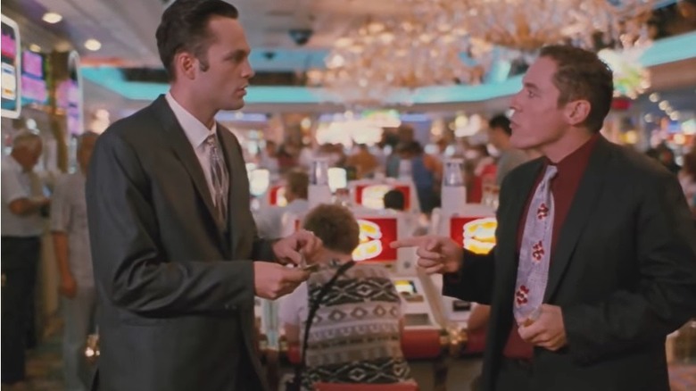Vince Vaughn and Jon Favreau in casino
