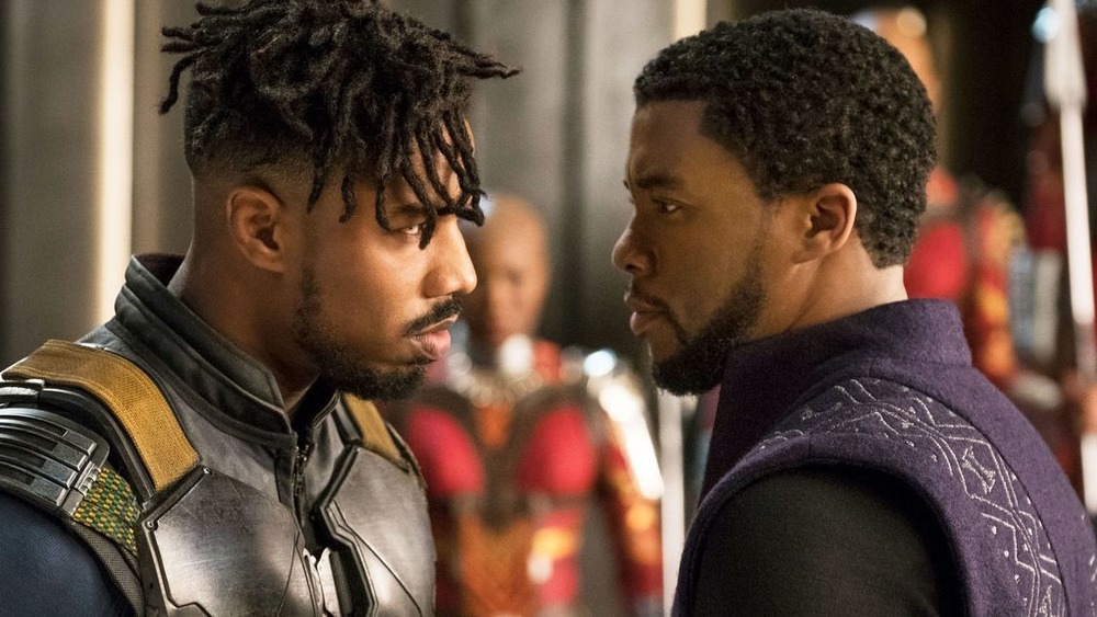 Black Panther and Killmonger