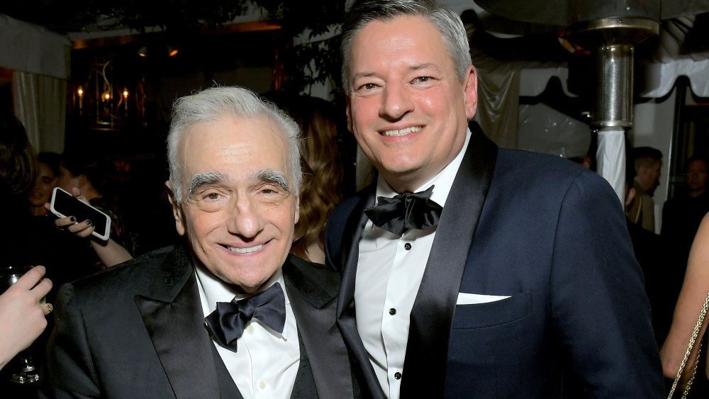 Martin Scorsese and Ted Sarandos