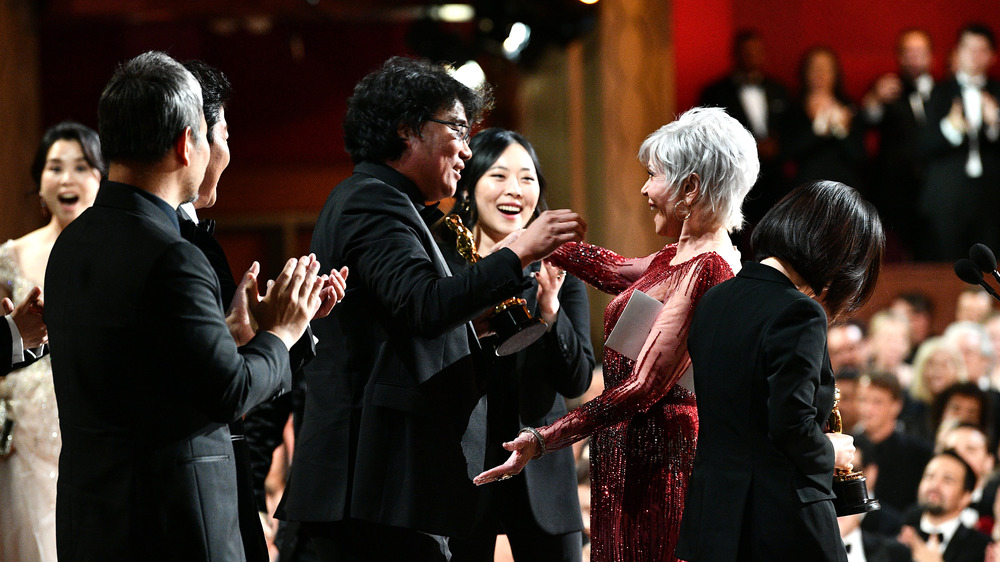 Bong Joon-Ho at the 2020 Academy Awards