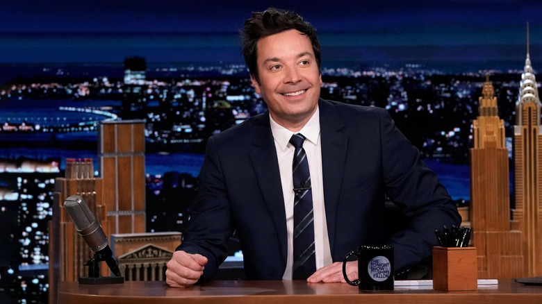 Jimmy Fallon smiling