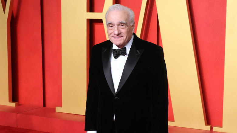 Martin Scorsese at Oscars smiling