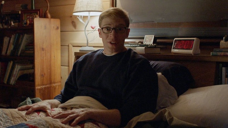 Joe Pera in bed