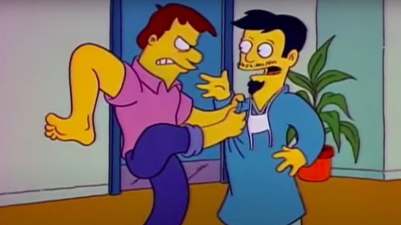 McGreg holding Nick