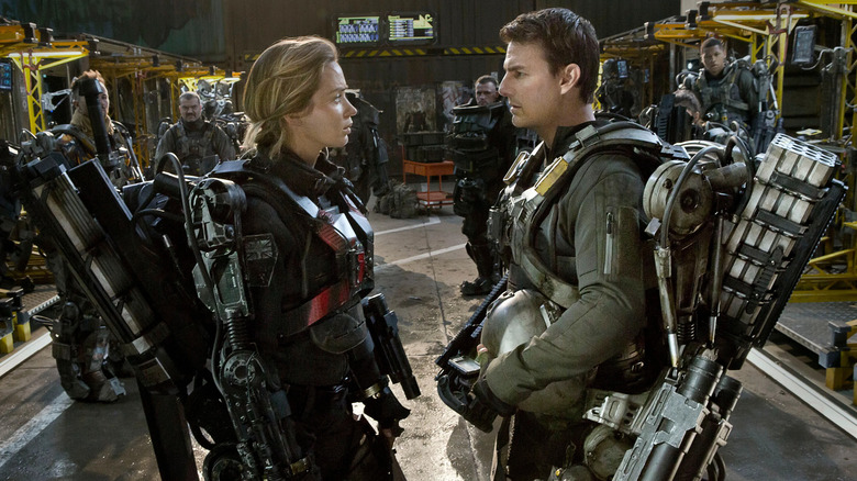 Cage and Rita in their armor