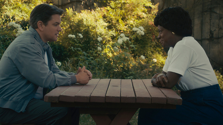 Matt Damon and Viola Davis talk