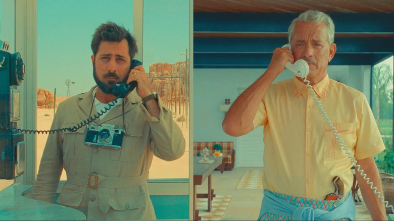 Jason Schwartzman and Tom Hanks talk on phone