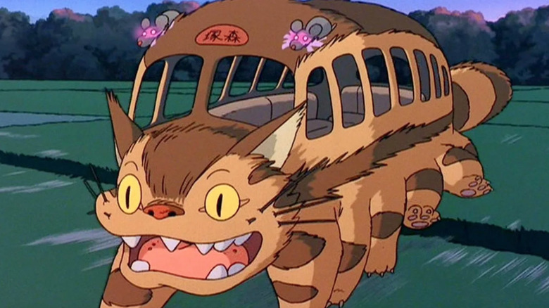 the Catbus runs