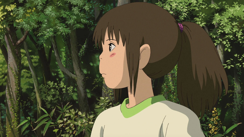 Chihiro in forest