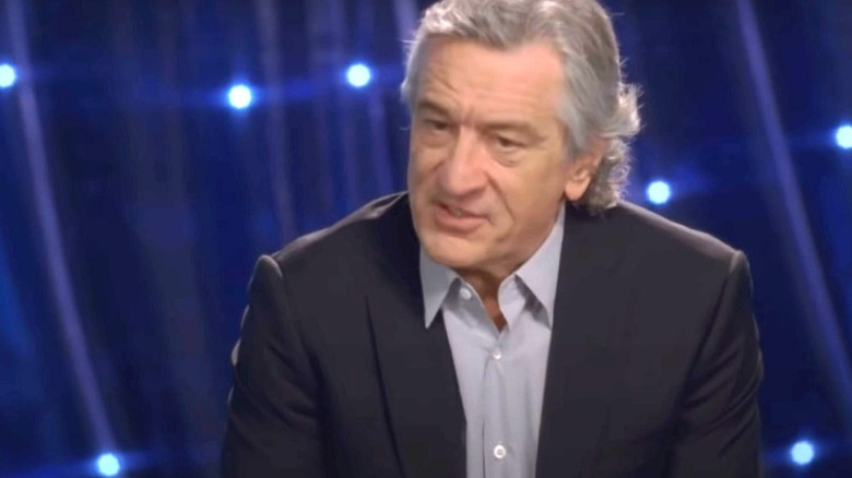 de Niro talking