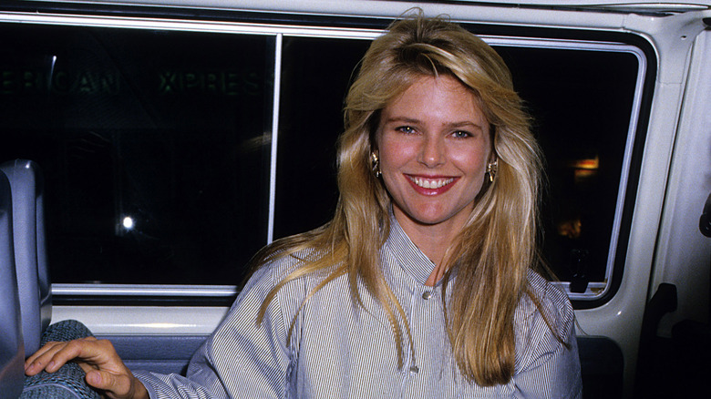 Christie Brinkley smiling