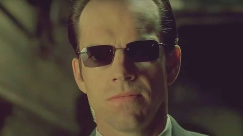 Agent Smith in shades