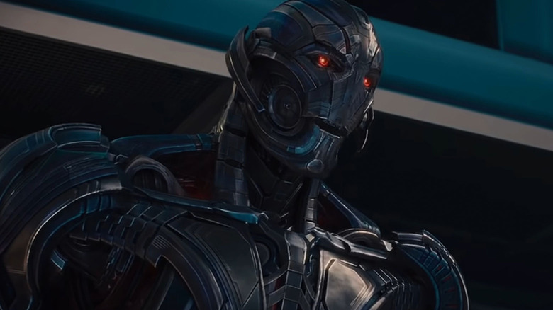 Ultron looking down