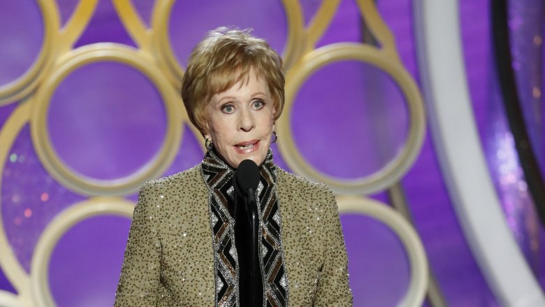 Carol Burnett at the Golden Globes