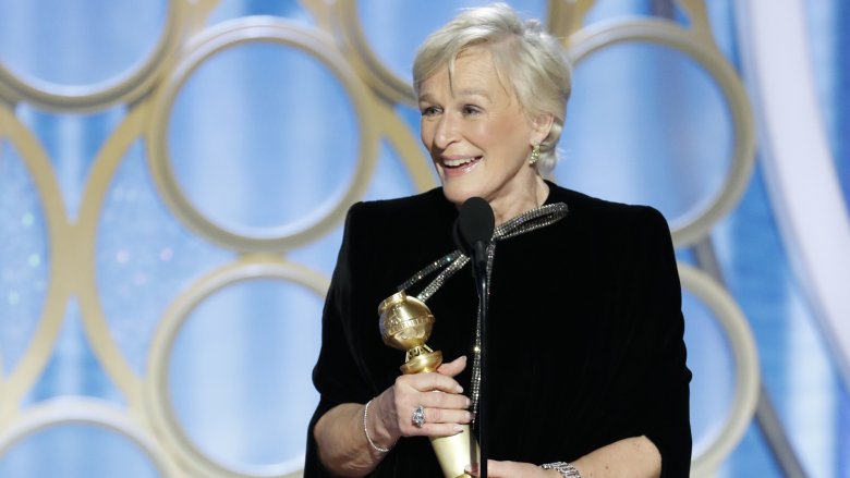 Glenn Close wins for The Wife