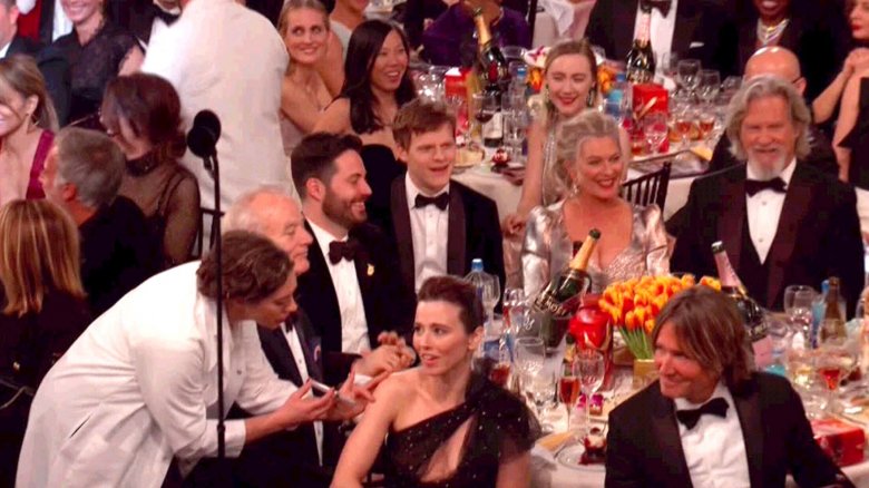 The flu shots at the Golden Globes