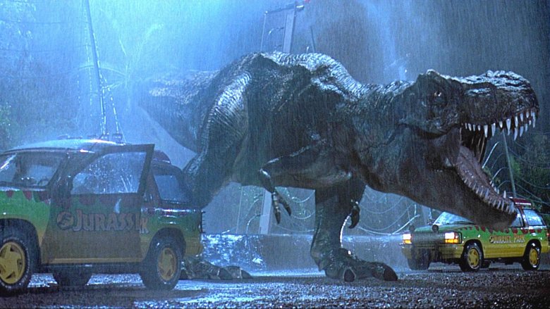 Scene from Jurassic Park