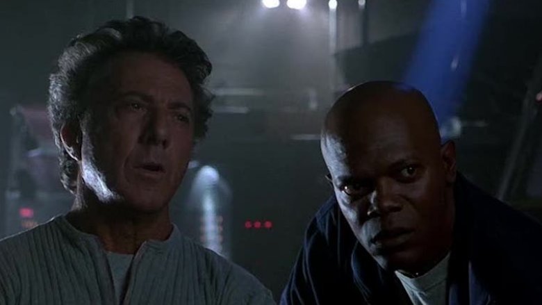 Dustin Hoffman and Samuel L. Jackson in Sphere