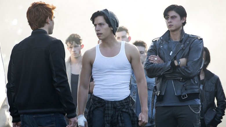 KJ Apa and Cole Sprouse in Riverdale