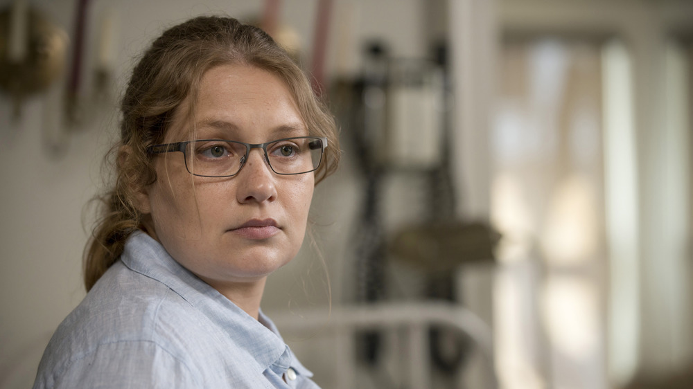 Merritt Wever as Dr. Denise Cloyd on The Walking Dead