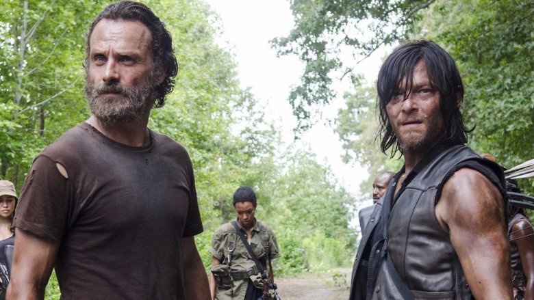 Rick and Daryl, besties