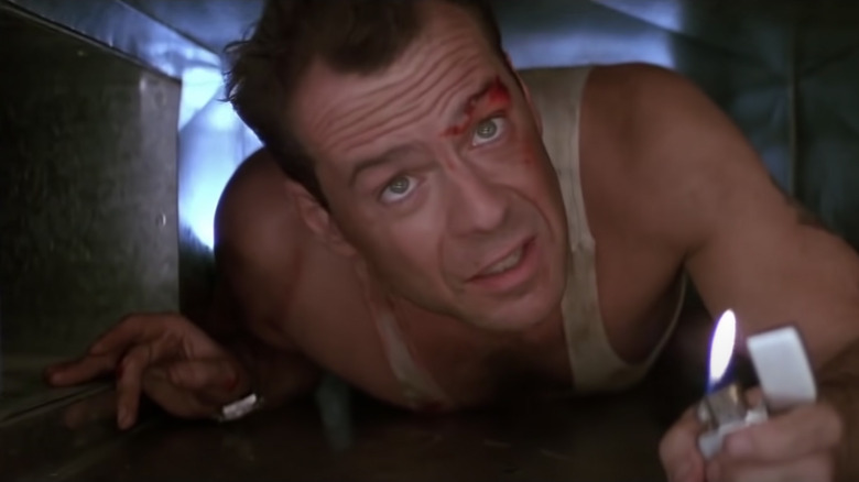 John McClane in vent