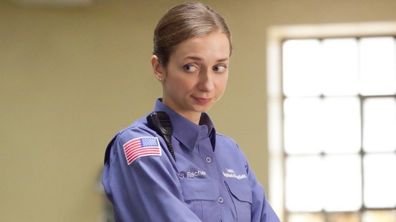 Susan Fischer prison guard uniform