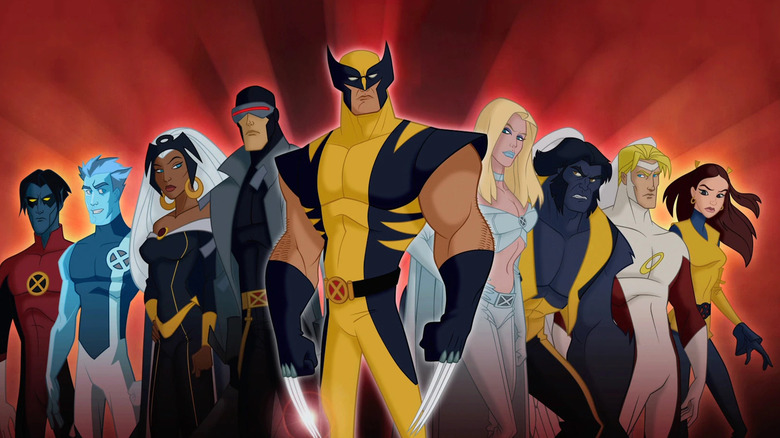 Wolverine alongside the X-Men