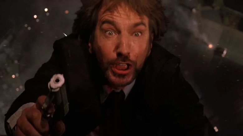 Hans Gruber falling