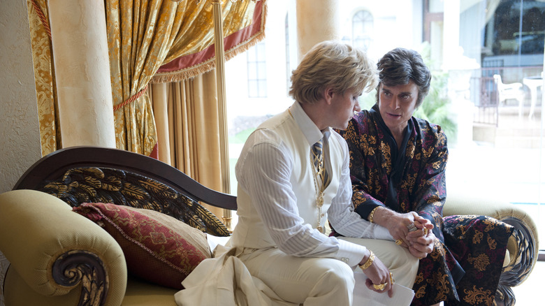 Liberace and Scott on couch