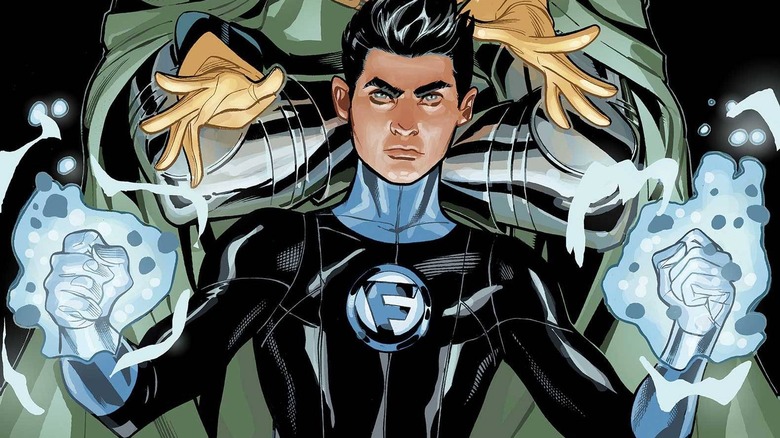 Franklin Richards using his powers