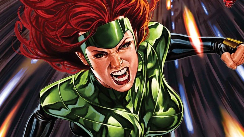 Jean Grey in armor