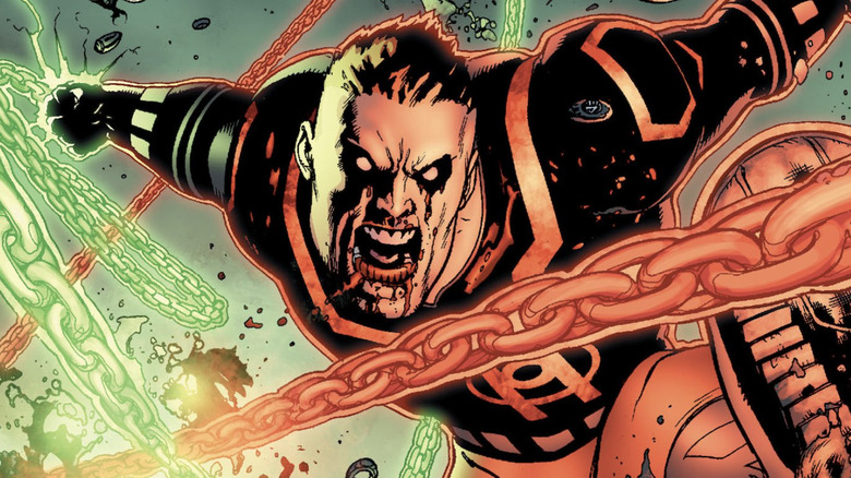 Guy Gardner loses control