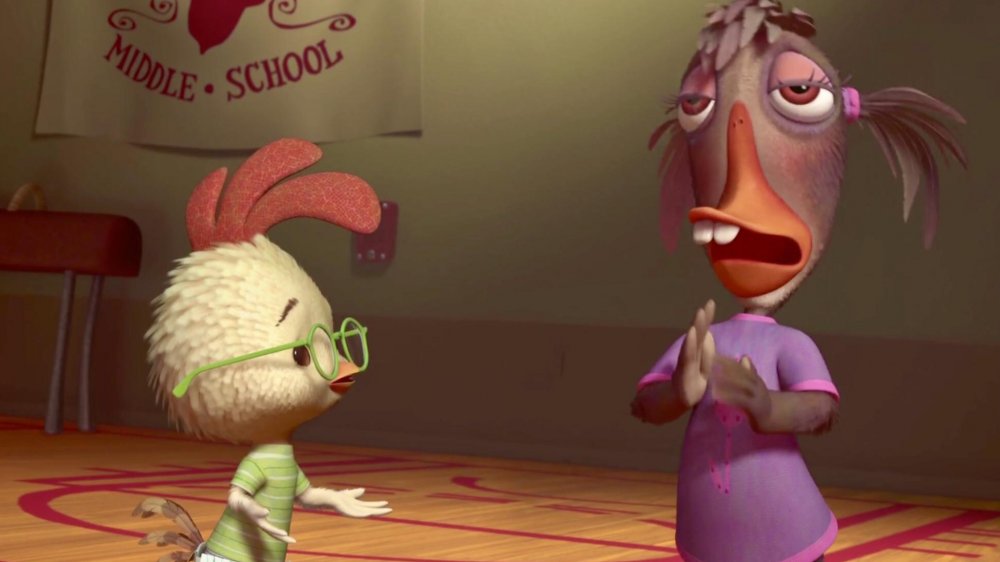 Chicken Little and Abby Mallard in Chicken Little