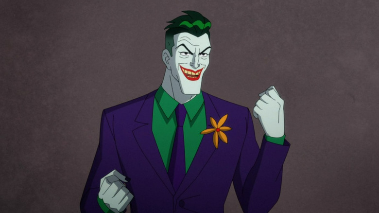 Joker laughing