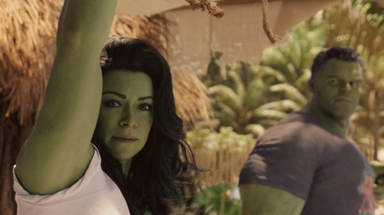 She-Hulk looking directly at viewer