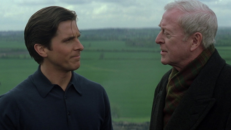 Christian Bale and Michael Caine