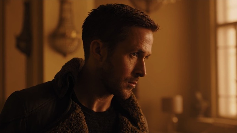 Ryan Gosling looking serious