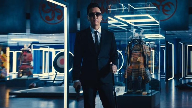 Donnie Yen wearing suit and sunglasses