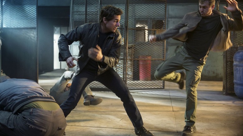 Jack Reacher in a street fight